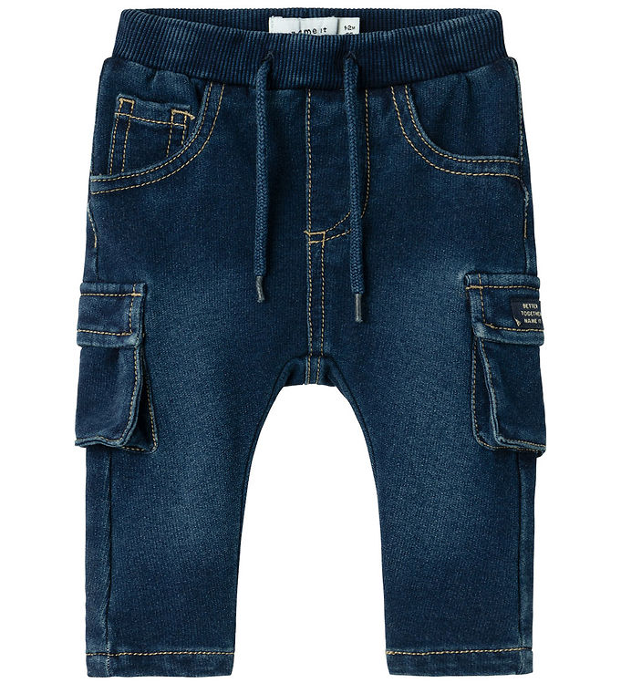 Name It Sweatpants Noos Nbmben Dark Blue Denim