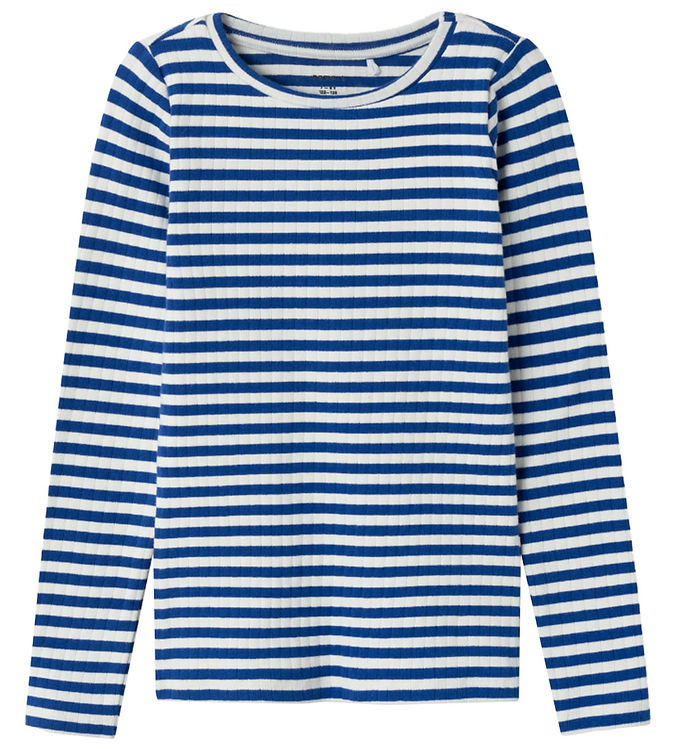Bluse Nmfsuraja Rib Surf The Web Stripe Fra Name It