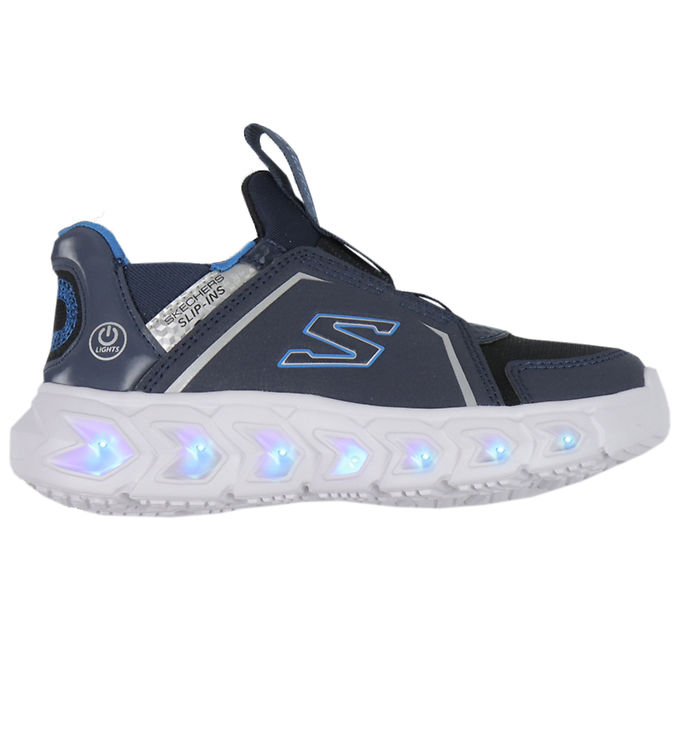 Skechers Blinkesko Hypno Flash 2.0 Navy/sort