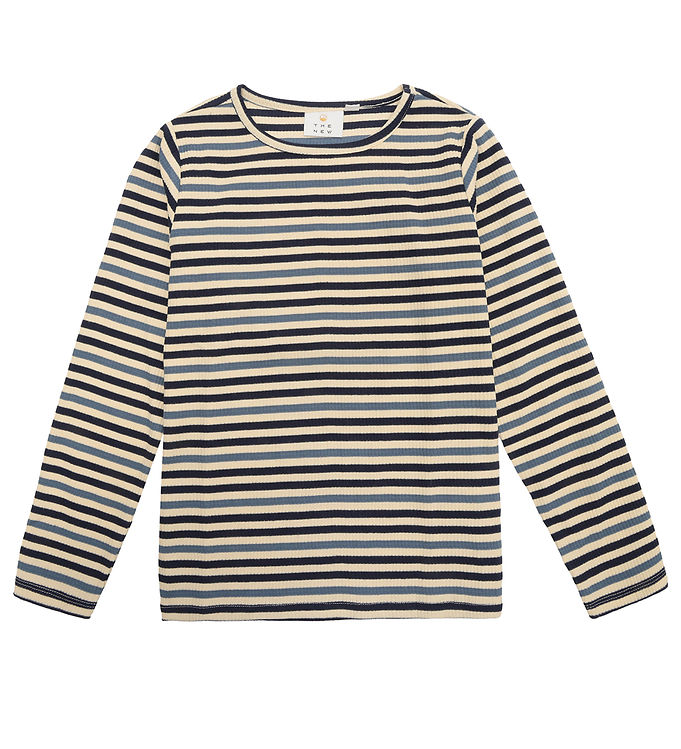 The New Bluse Rib Tnlena Navy Blazer