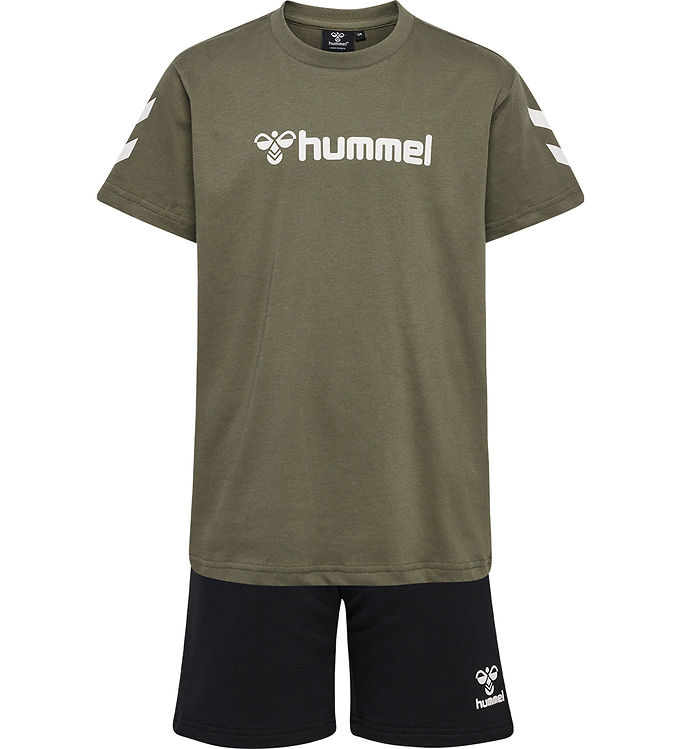 Hummel Shorts/t Shirt Hmlnovet Dusty Olive