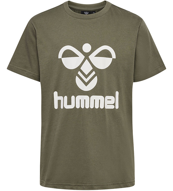 Hummel T Shirt Hmltres Dusty Olive