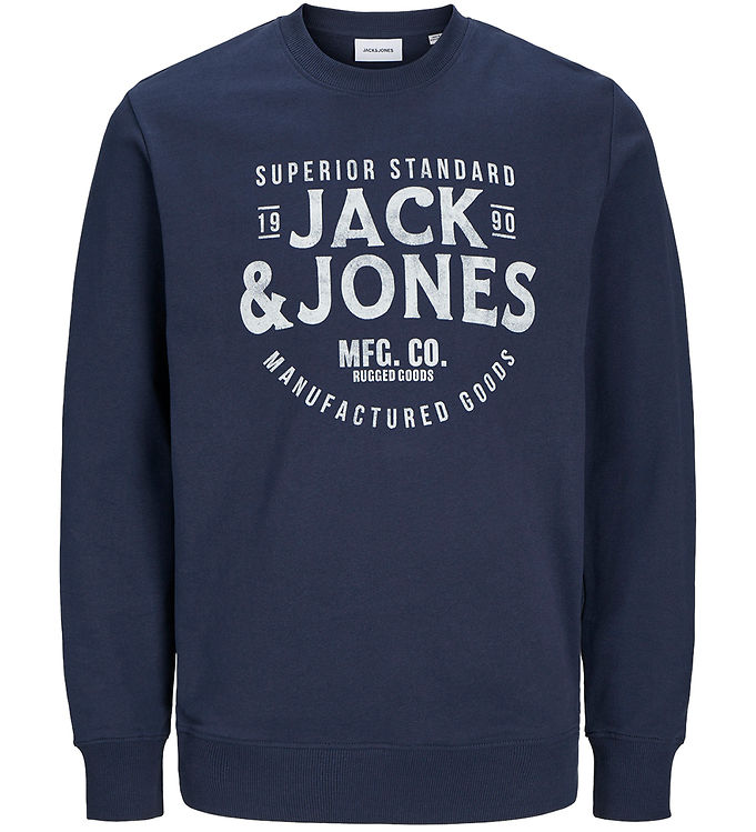 Jack & Jones Sweatee Shirt Jjjeans Navy Blazer