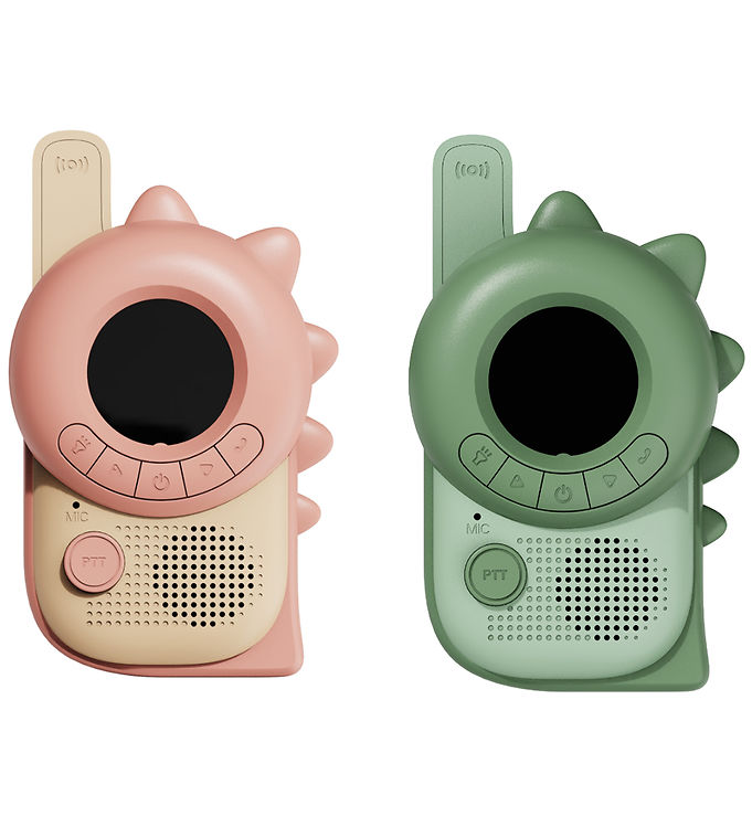 The Zoofamily Walkie Talkies Dino Pink/dino Grøn