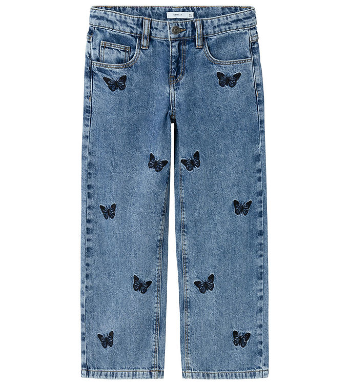 Name It Jeans Nkfbella Wide Medium Blue Denim