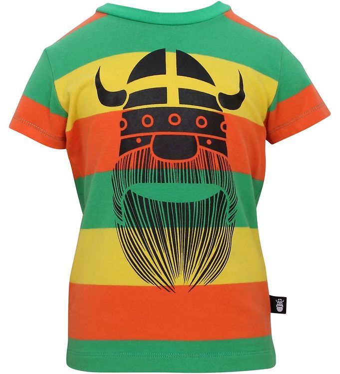 Danefæ Shirt Regnbuefarvet Viking