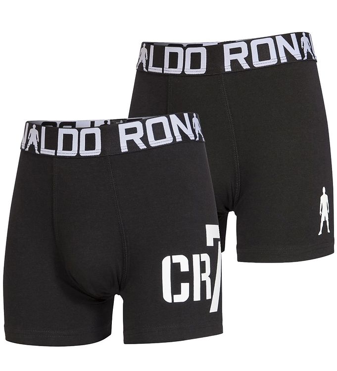 twinkle ukendt skovl Ronaldo Boxershorts - 2-pak - Sort » Altid gratis kreditordning