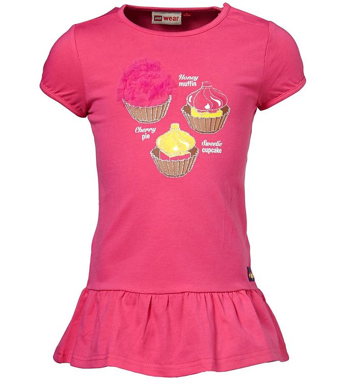 LEGO® Duplo Kjole - Pink m. Cupcakes