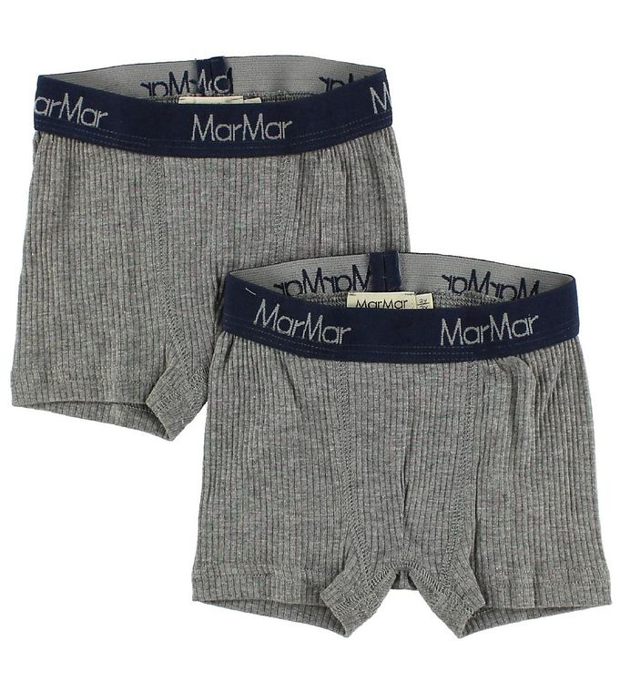 #2 - MarMar Boxershorts - 2-pak - Gråmeleret