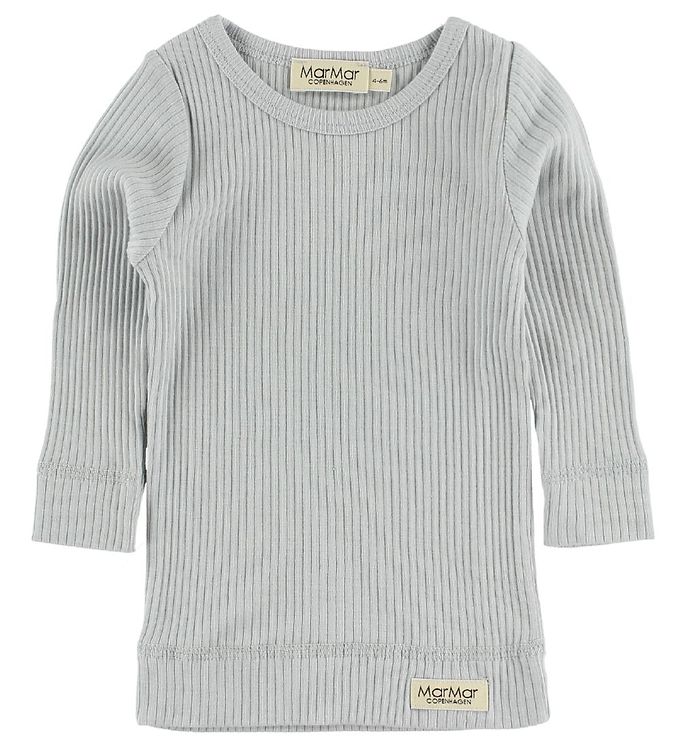 MarMar Bluse - Rib - Modal - Lyseblå