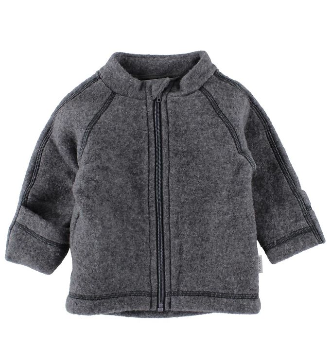 Mikk-Line Mikk-Line Cardigan - Uld - Grå Cardigan - Uld