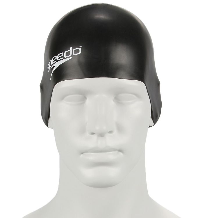 Speedo Badehætte - Moulded Silicone - Sort