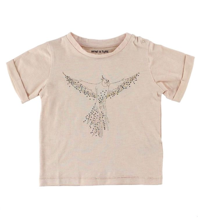 Mini A Ture T Shirt Laurine Puddermeleret M. Fugl