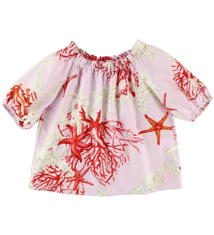 Image of Young Versace Bluse - 3/4 - Rosa m. Print - 12 år (152) - Versace Bluse (98266-536101)