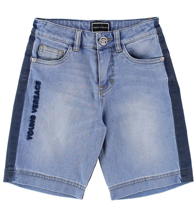 Young Versace Shorts Denim Blå/navy