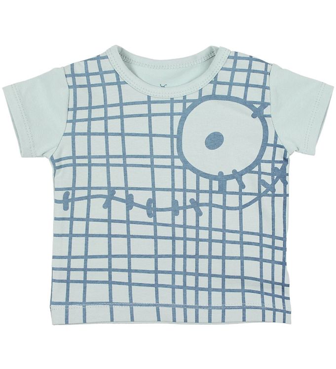 10: Small Rags T-shirt - Gavi - Blå m. Print
