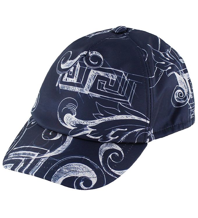 #3 - Young Versace Kasket - Navy m. Print