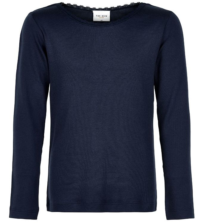 Image of The New Bluse - Bailey - Navy - 7-8 år (122-128) - The New Bluse (104581-572858)