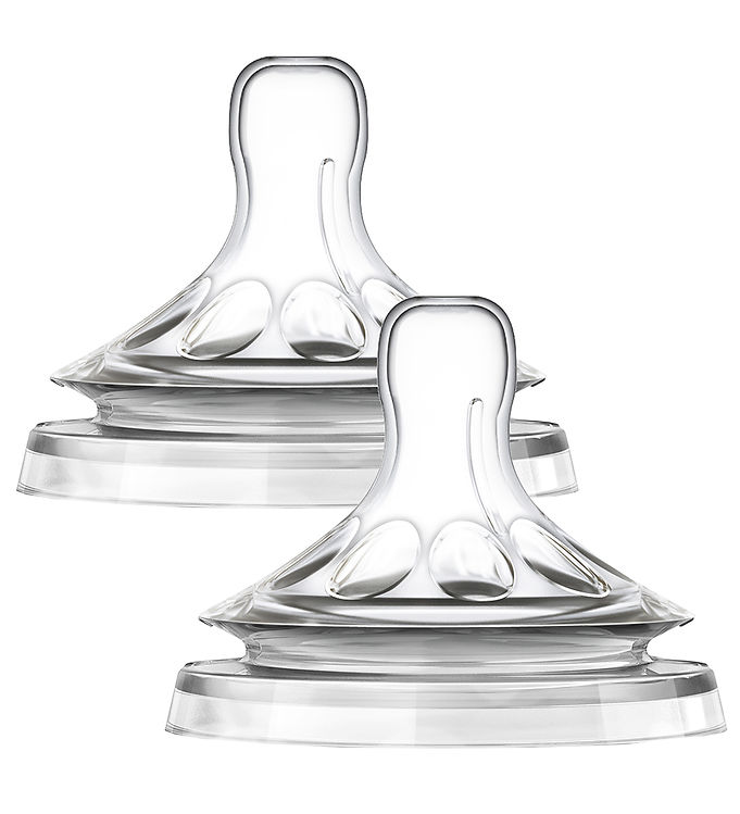 Image of Philips Avent Flaskesutter - 2-pak - Natural - Fast Flow (104970-574772)