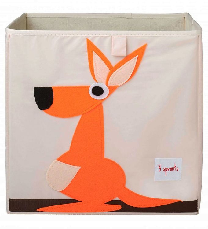 3 Sprouts Opbevaringskasse - 33x33x33 - Kænguru