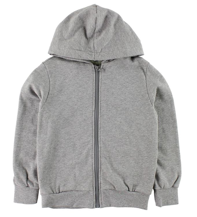 Image of Fendi Kids Cardigan m. Hætte - Sweat - Gråmeleret (110826-3732962)