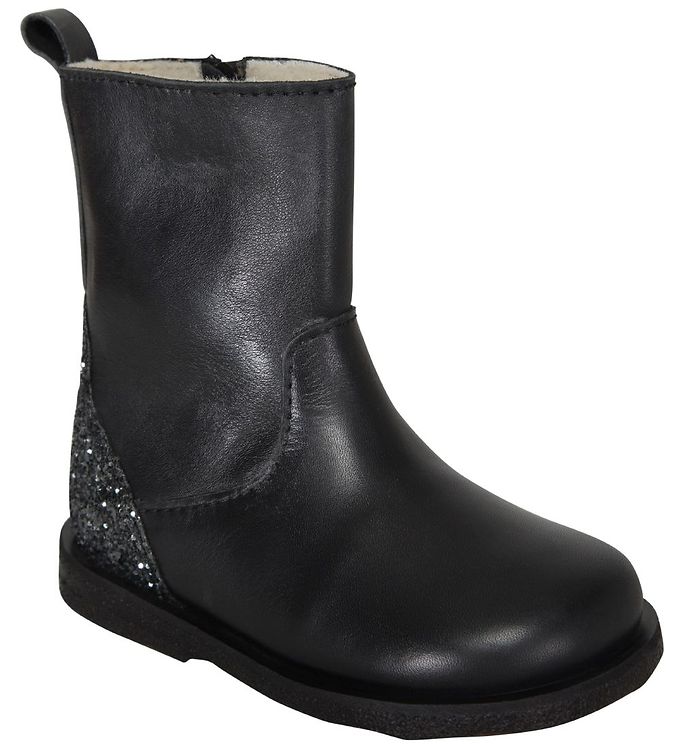 Petit by Sofie Schnoor Vinterstøvler - Tex - Sort m. Glitter