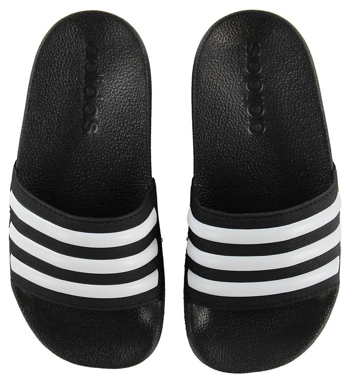 6: adidas Adilette Pool Slides Core Black