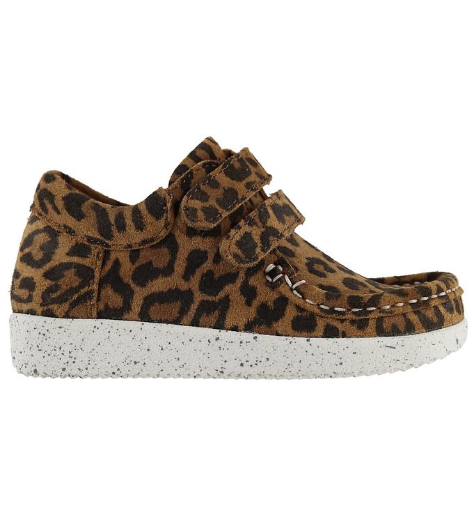 overrasket Gutter fugtighed Nature Sko - Suede - Leopard » Fri fragt i Danmark