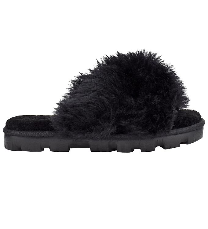 UGG Sandaler Fuzzalicious - Sort » Fri i DK