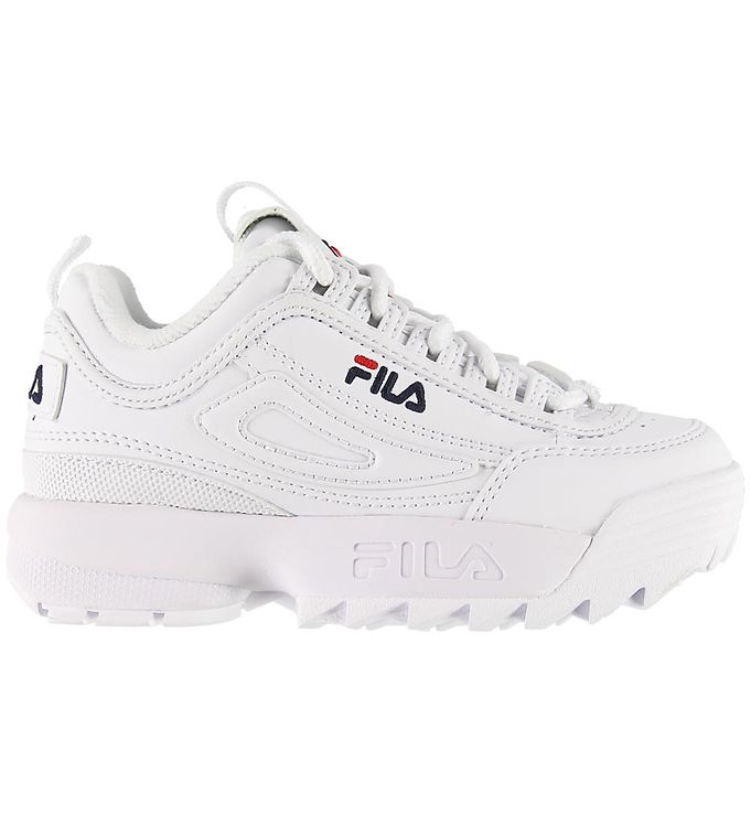 Fila Sko Disruptor Kids - Hvid » Altid fri hjemmelevering i DK