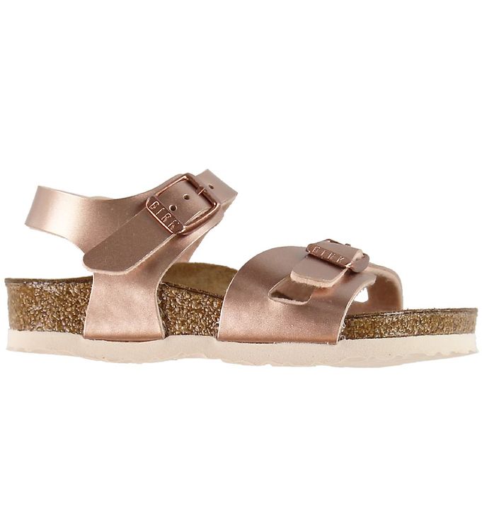 Birkenstock Sandaler – Rio – Metallic Copper