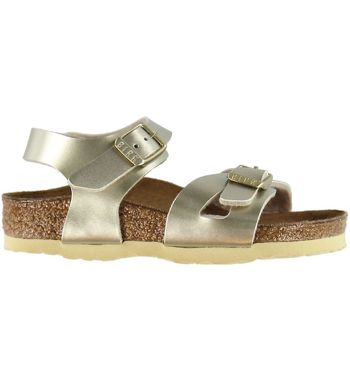 Birkenstock Sandaler – Rio – Metallic Gold