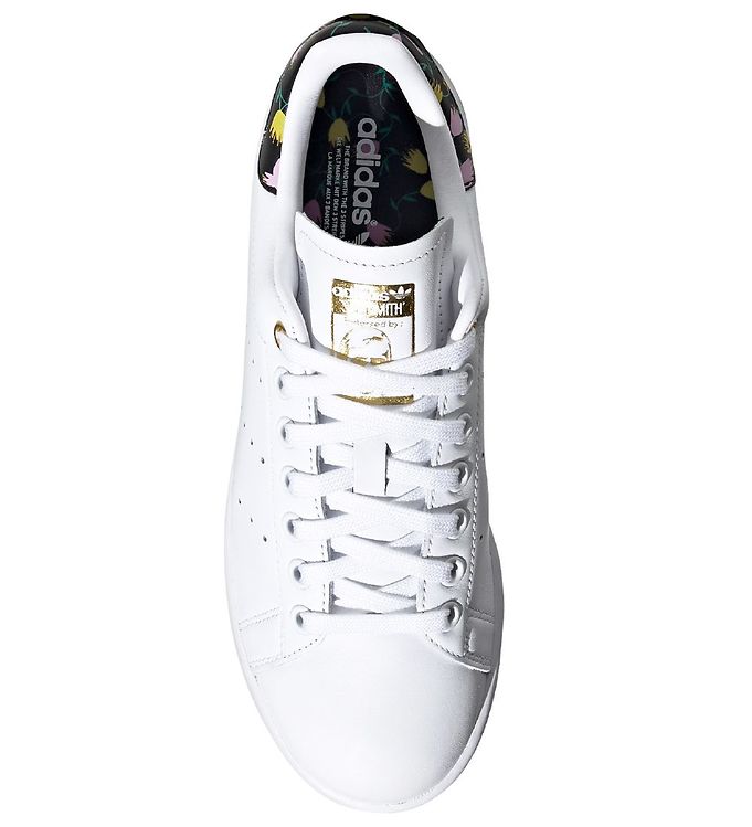 adidas - Stan Smith Hvid m. Blomster