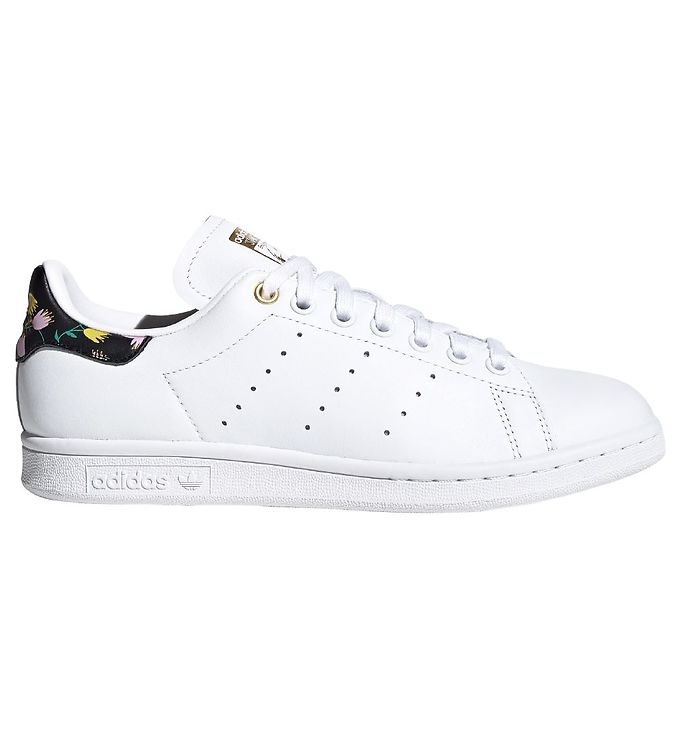 Originals Sko - Stan Smith W - Hvid m. Blomster