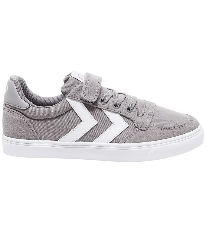 Hummel - HMLSlimmer Stadil Low Jr - Frost Grey