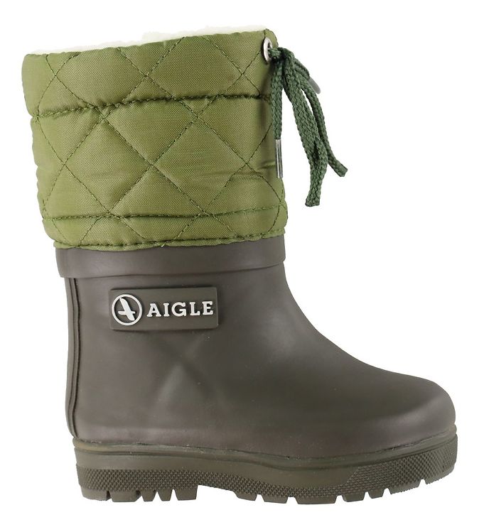 Aigle Termostøvler - Woody Warm - Kaki