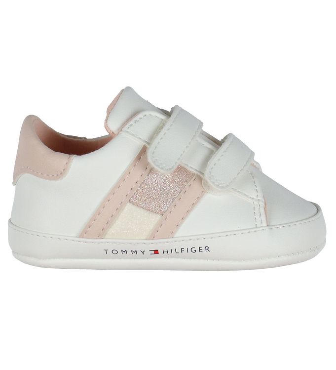 Tommy Hilfiger Sko - Velcro White/Blue