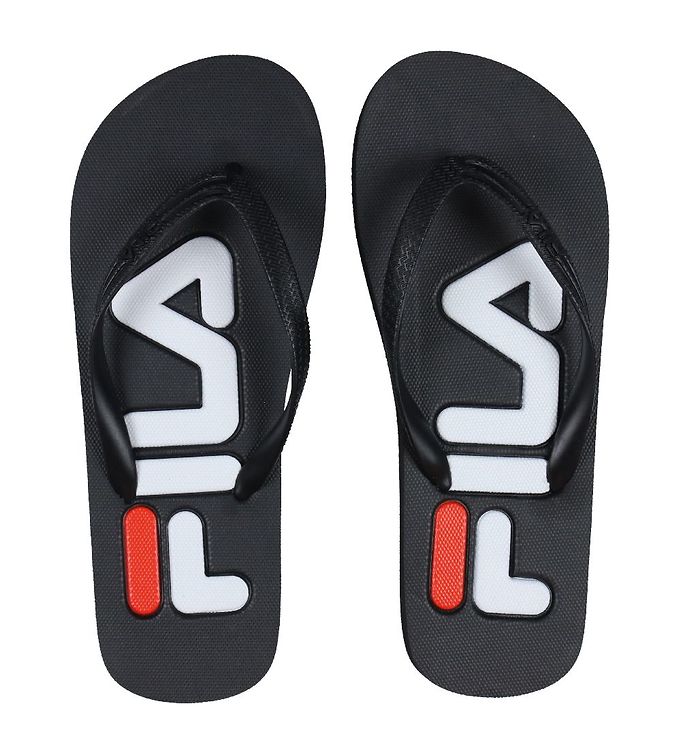 #2 - Fila Troy Slipper Black