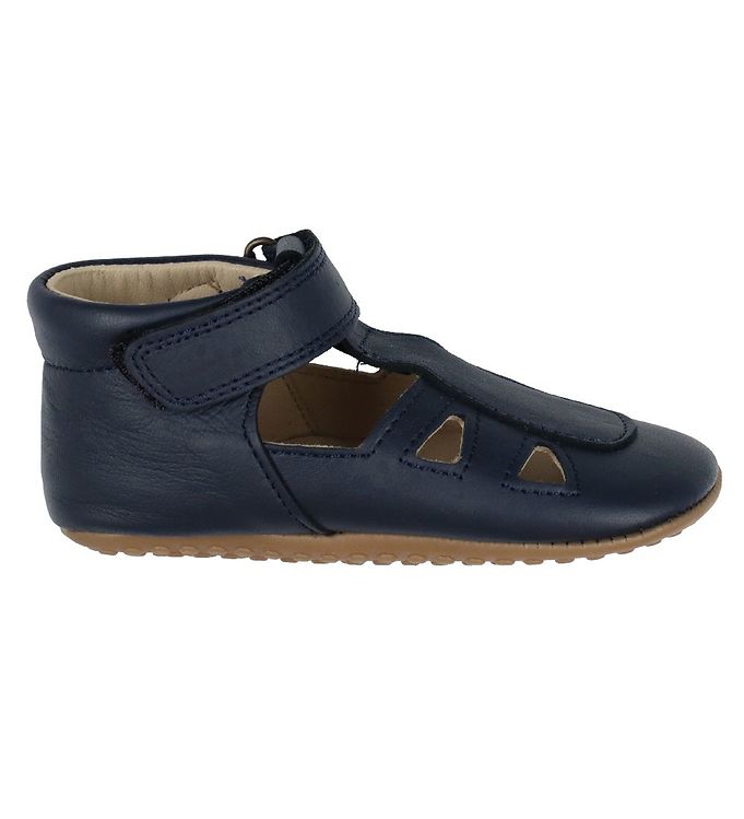 Pom Pom Ballerina Hjemmesko – Beginners – Navy