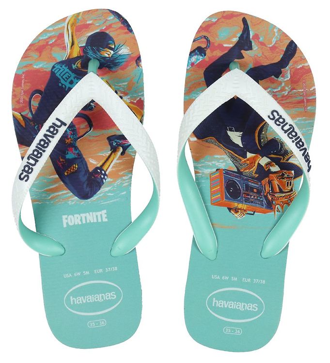 Havaianas Klipklapper - Fortnite - Green Dew