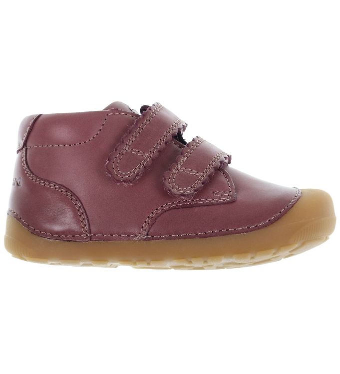 Billede af Bundgaard Begyndersko - Petit Velcro Blonde - Dark Rose