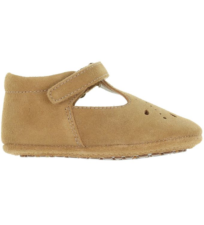Bisgaard Ballerina Hjemmesko – Bloom – Tan