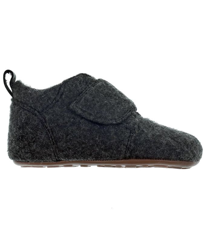 10: Bundgaard Tannu Wool Hjemmesko Dark Grey