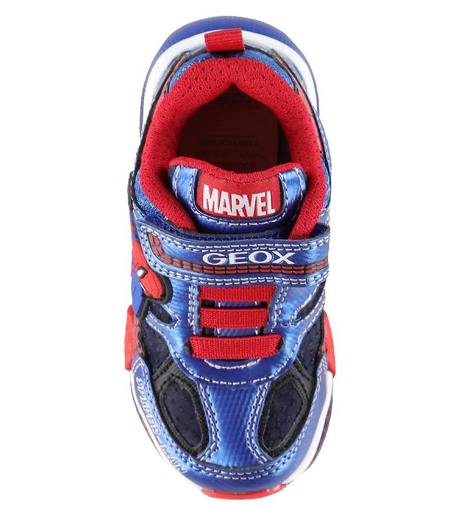 Geox Sko m. - Marvel Spider-Man - Navy/Royal » i DK