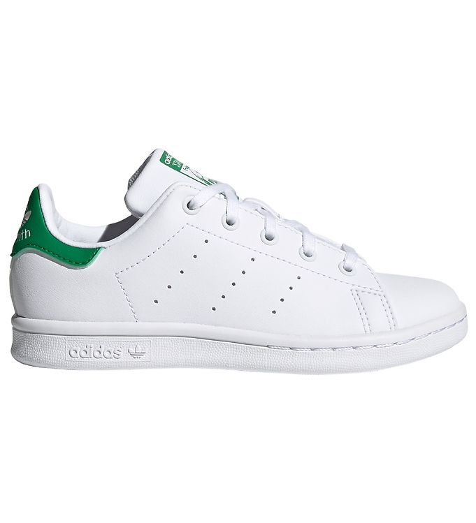 sengetøj Uregelmæssigheder Fjern adidas Originals Sko - Stan Smith C - Hvid/Grøn ✓ Gratis kredit