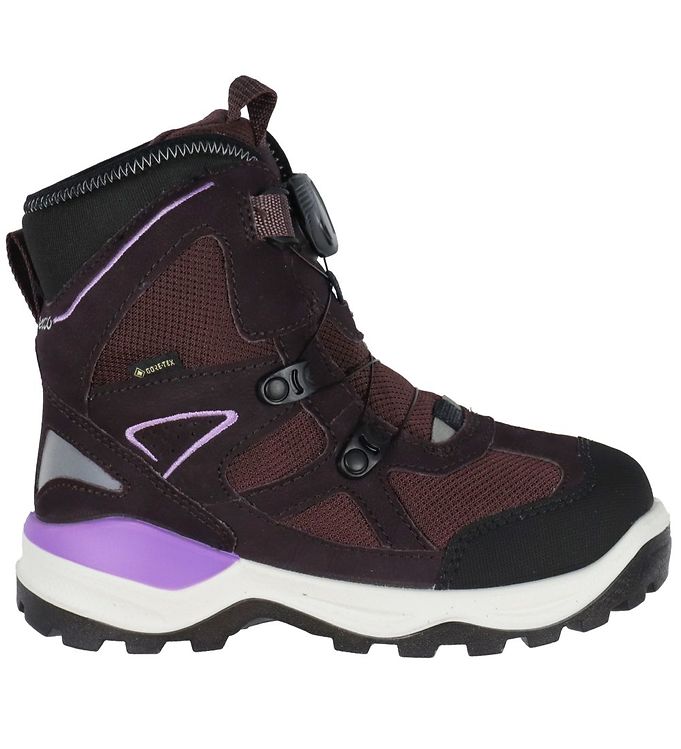 Ecco Vinterstøvler - Snow Mountain Tex Black/Fig female