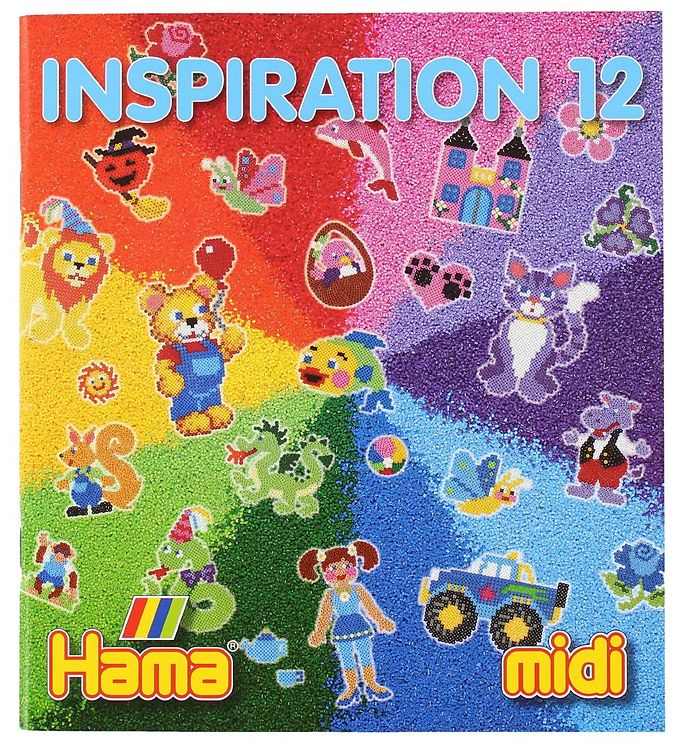 Image of Hama Midi Inspirationsbog - Nr 12 - OneSize - Hama Bog (111398-609939)