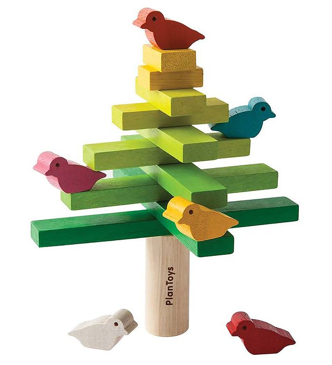 Image of PlanToys Balancetræ - Multifarvet - OneSize - PlanToys Legetøj (117643-643121)