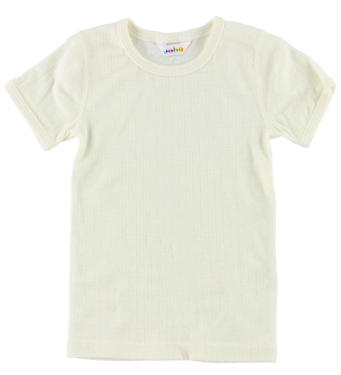 Joha T-Shirt - Uld - Creme