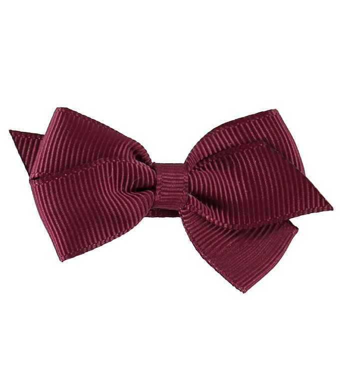 Little Wonders Hårsløjfe - Viola - 6 cm - Grosgrain - Bordeaux